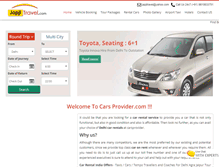 Tablet Screenshot of carsprovider.com